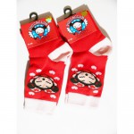Socquettes Pucca rouge