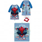Robe de chambre plaid couverture Spiderman