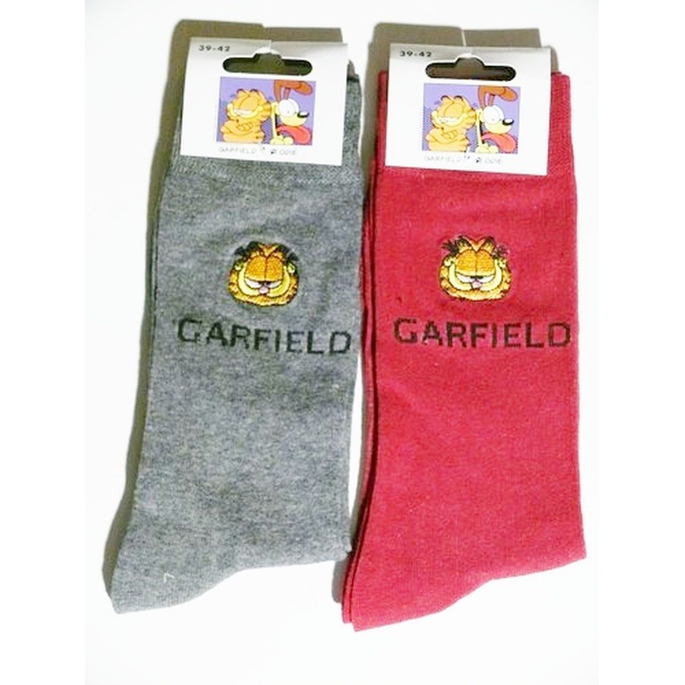 Chaussettes Garfield brodes