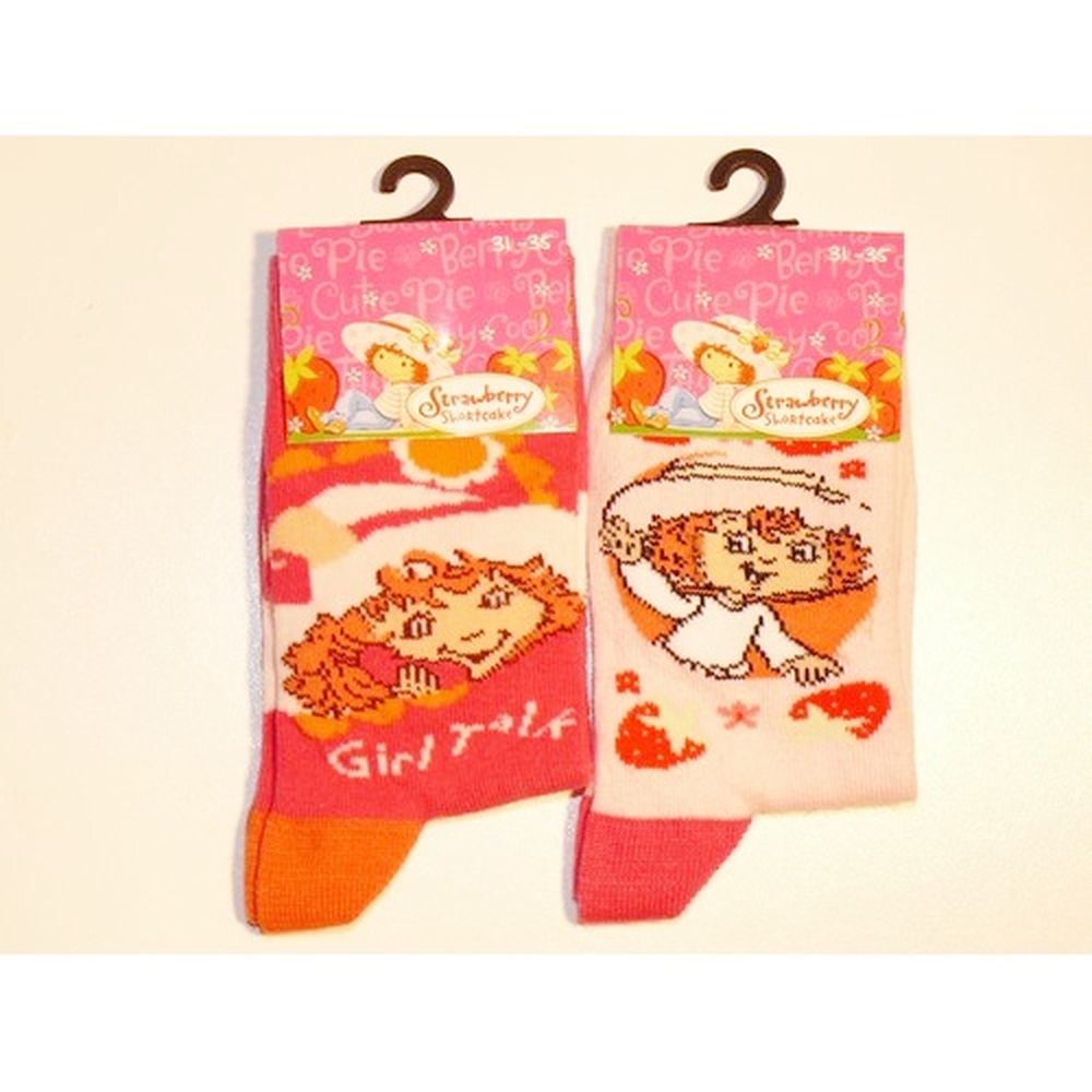 Chaussettes Charlotte aux Fraises vintage