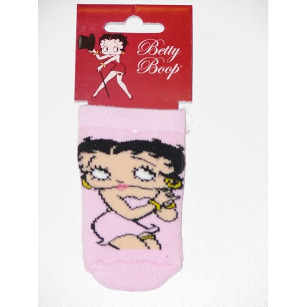 Chaussette tlphone portable Betty Boop rose