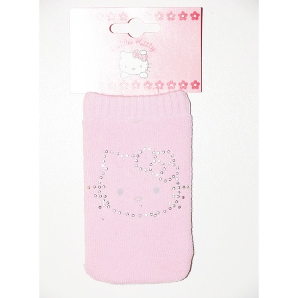 Chaussette tlphone portable Hello Kitty Strass