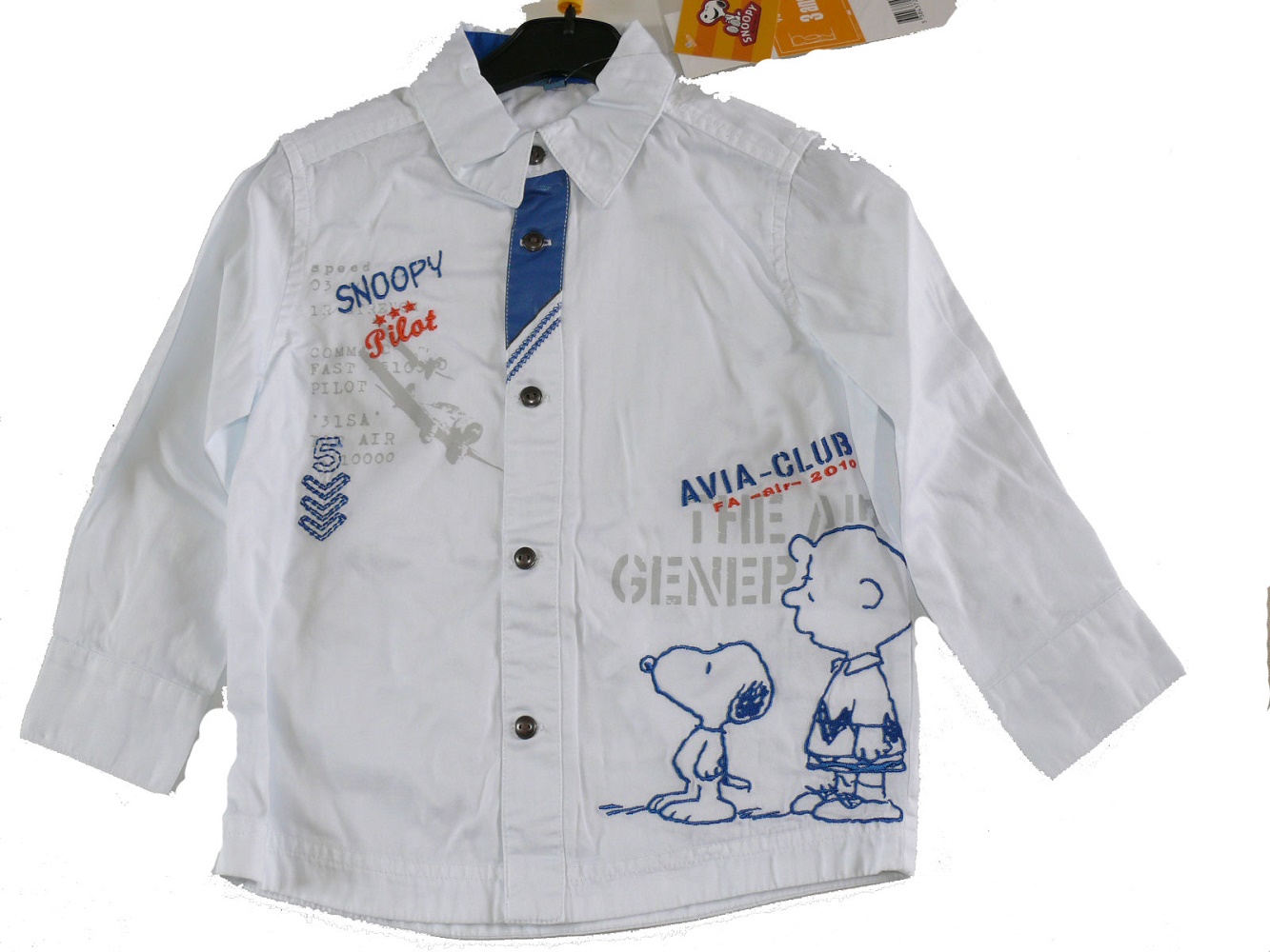 Chemise manches longues Snoopy