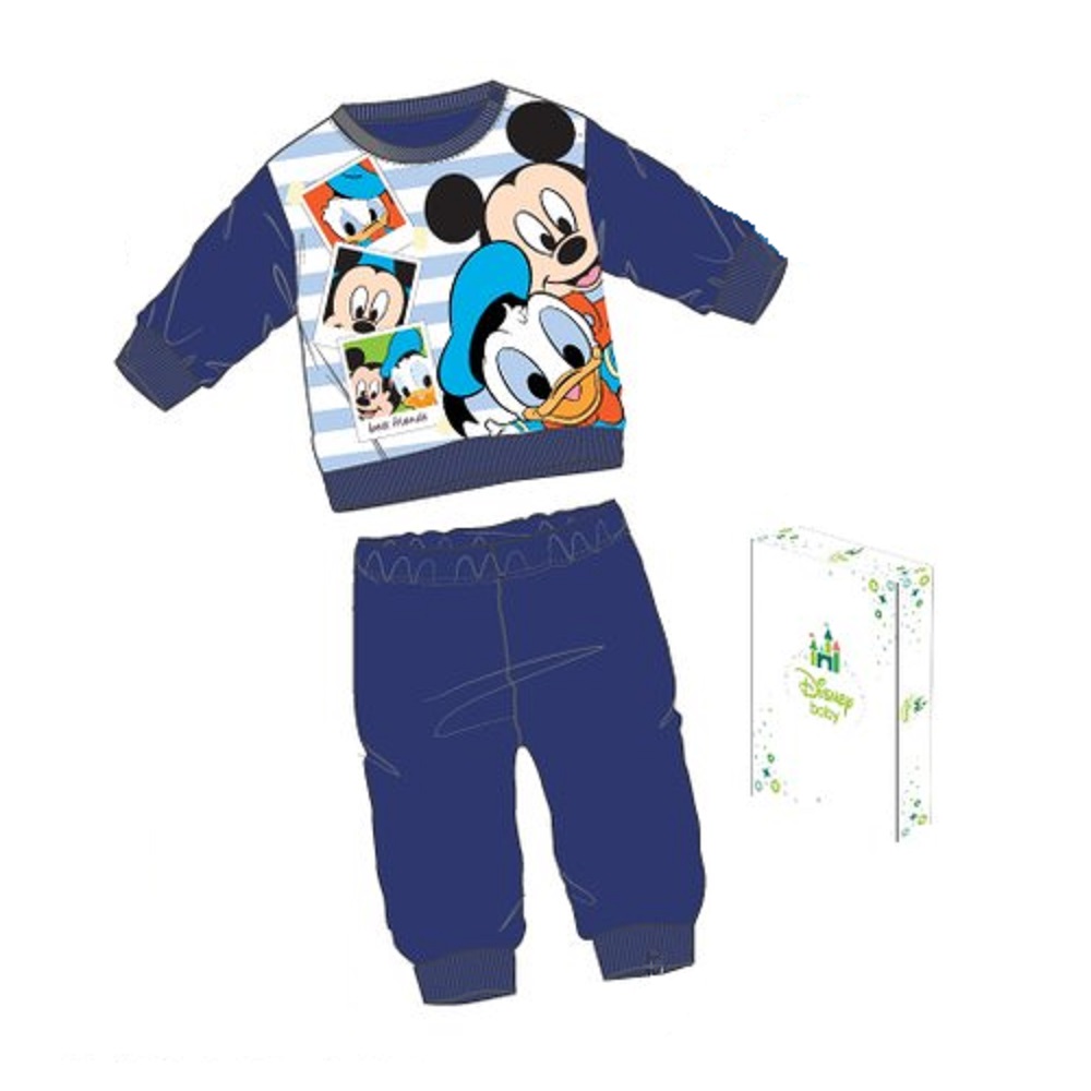 Pyjama long Mickey et Donald
