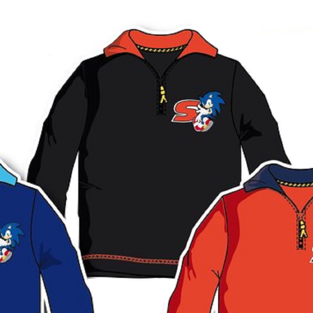 Sweat-shirt polaire Sonic