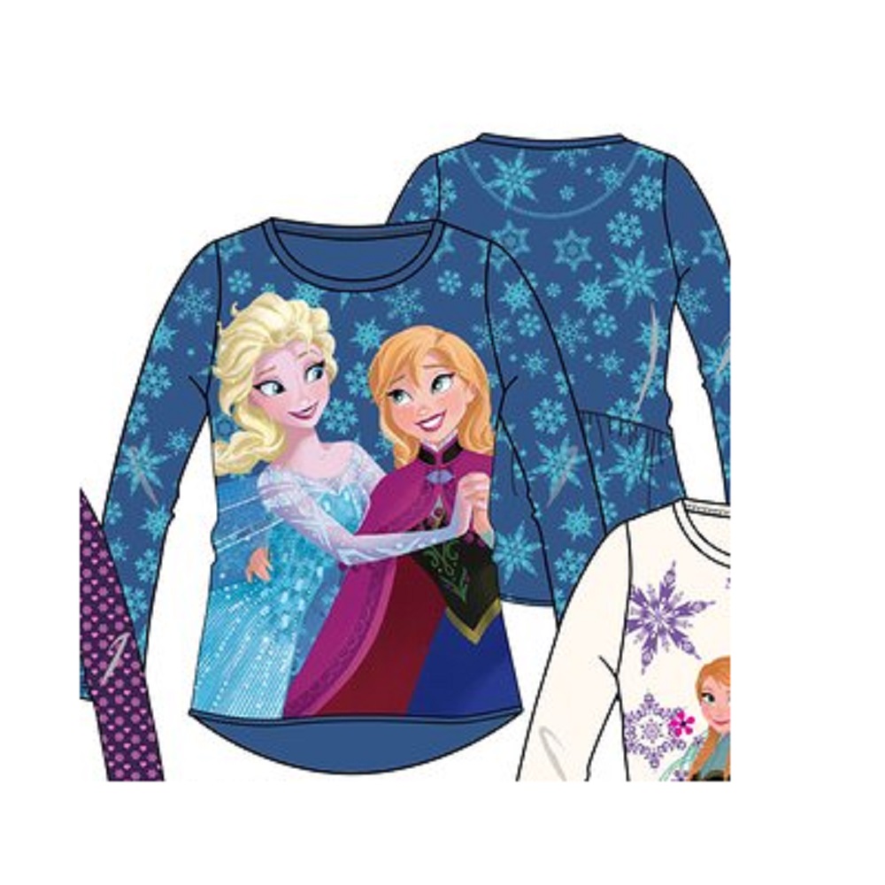 T-shirt La Reine des neiges manches longues