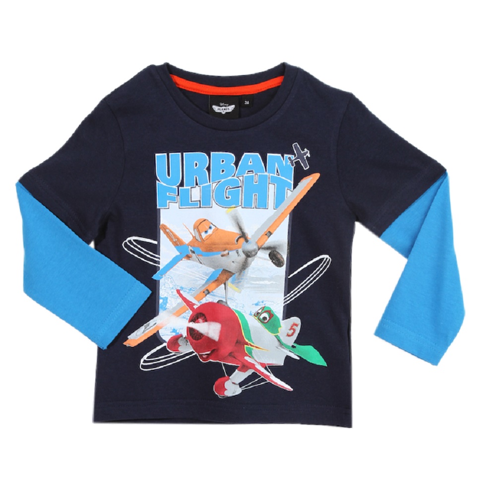 T-shirt Planes doubles manches