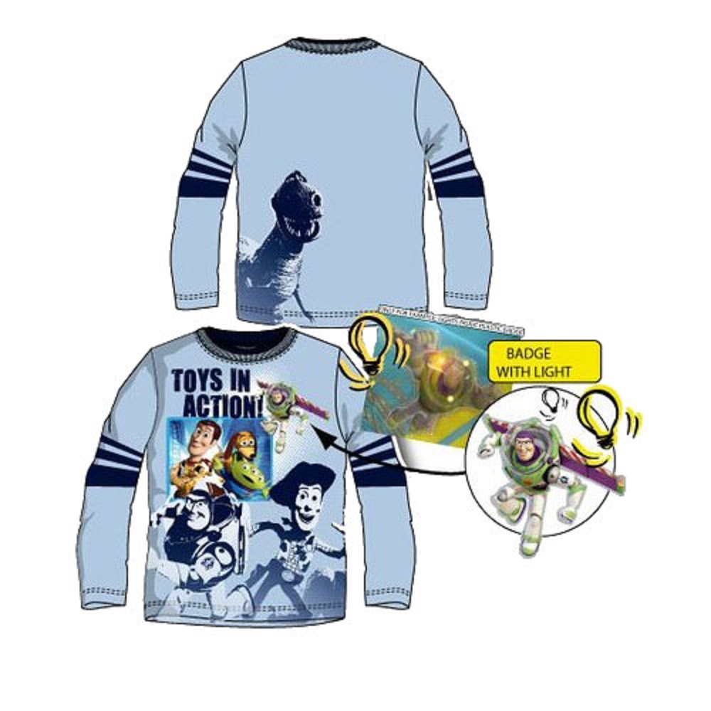 T-shirt manches longues Toy Story lumineux