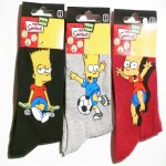 Chaussettes Bart the Simpson