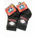 Socquettes Pucca noir