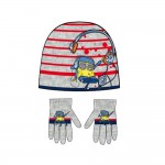 Bonnet et gants Bob L' ponge