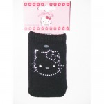 Chaussette tlphone portable Hello Kitty Strass