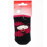 Chaussette tlphone portable Pucca fleur