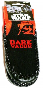 Chaussettes chaussons d'intrieurs Dark Vador