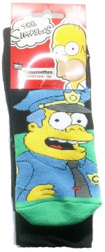 Chaussettes d'intrieur antidrapantes Chef Wiggum