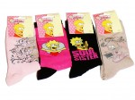 Lot de 4 paires de Chaussettes Lisa The Simpson