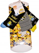 Chaussettes Minions avec boite cadeau