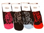 lot de 4 paires de Chaussettes Princesses Disney