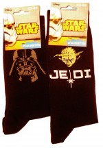 Lot de 2 paires dechaussettes Star Wars