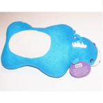 Coussin de bain cheval bleu