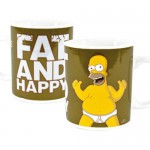 Mug Homer The Simpsons Fat and Happy