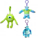 Monstres Academy Peluche porte-clefs 10 cm