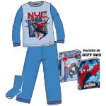 Pyjama long Spiderman avec paire de chaussettes d'intrieur