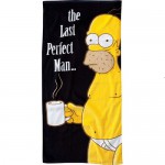 Serviette de bain Homer Simpson the last perfect man