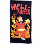 Serviette de bain Homer Simpson Hell Raiser