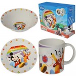 Coffret Set petit Djeuner Mickey Mousse