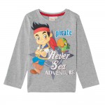 T-shirt manches longues Jack et les pirates