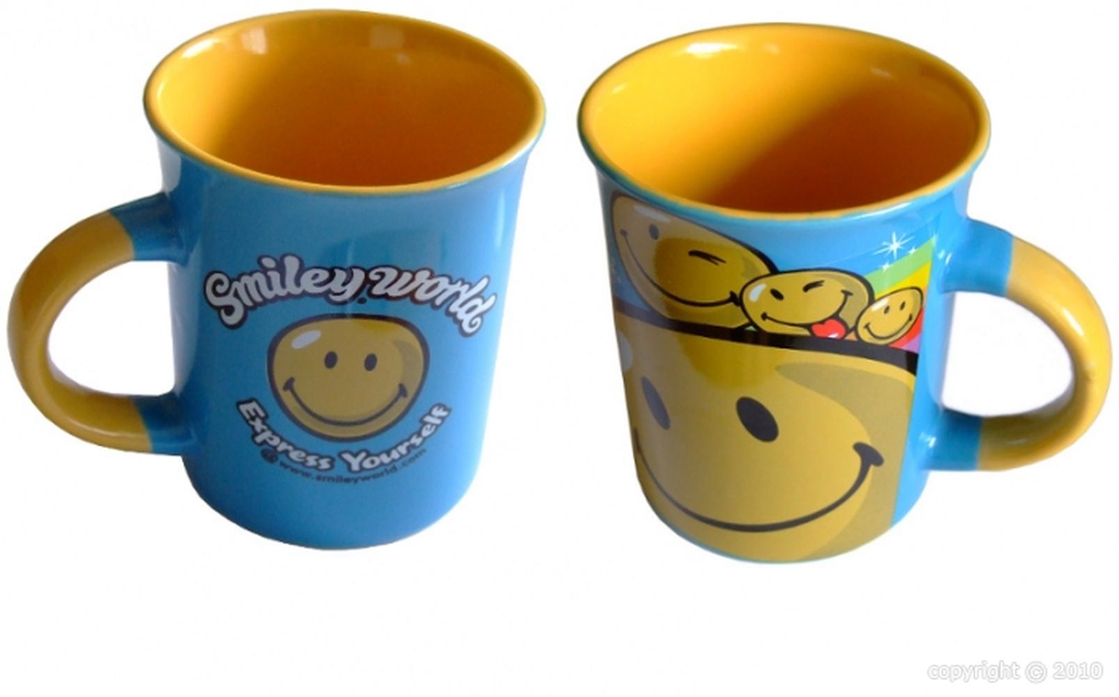 Lot de 2 Mugs Smiley