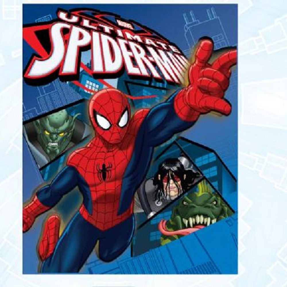 Plaid polaire Spiderman
