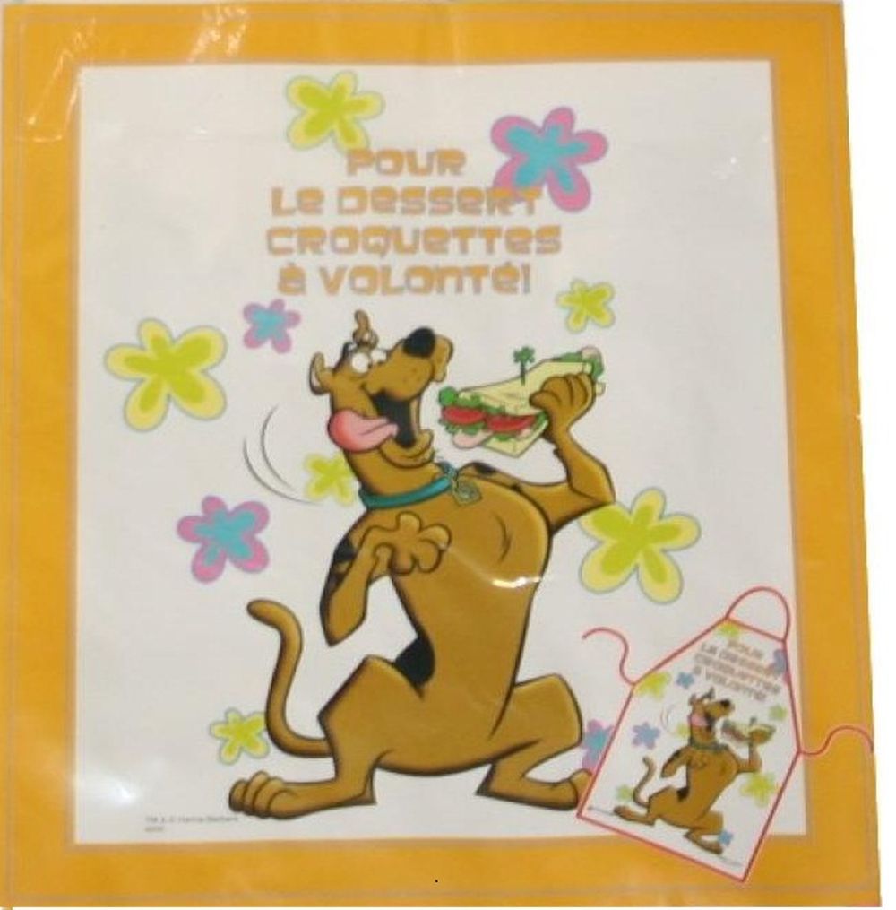 Tablier de cuisine Scooby doo