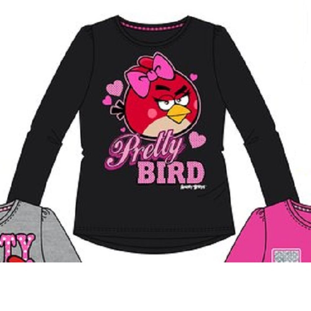 T-shirt Angry Birds manches longues