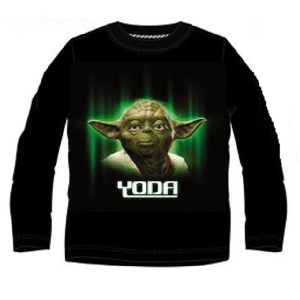 T-shirt manches longues Star Wars Matre Yoda